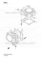 CYLINDRE pour Suzuki V-STROM 650 2010