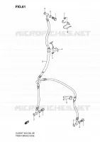 DURITE DE FREIN AVANT (DL650K7/K8/K9/L0) pour Suzuki V-STROM 650 2010