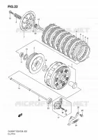 EMBRAYAGE pour Suzuki V-STROM 650 2010
