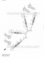 ARBRE A CAMES   VALVE pour Suzuki V-STROM 650 2011