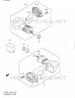 CLIGNOTANTS pour Suzuki V-STROM 650 2011