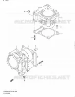 CYLINDRE pour Suzuki V-STROM 650 2011