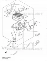 FILTRE A AIR pour Suzuki V-STROM 650 2011