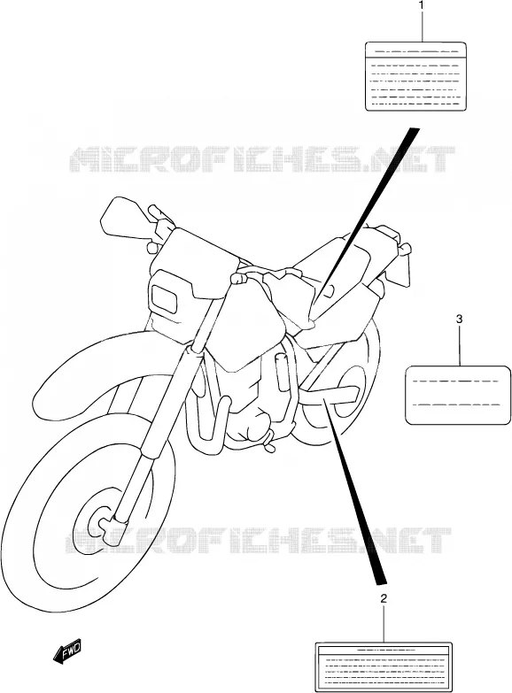 BRAS OSCILLANT ARRIERE Suzuki MOTO 250 DR-Z 2004  DR-Z250 K4 (E03,E28,E33)