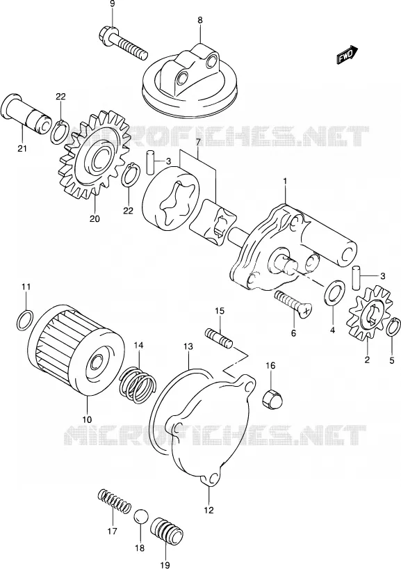 DURITE D'HUILE Suzuki MOTO 400 DR-Z 2003  DR-Z400S K3 (E03,E28,E33)