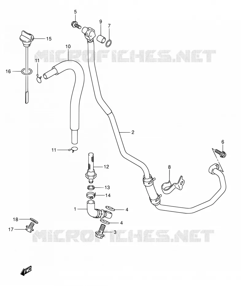 DURITE D'HUILE Suzuki MOTO 400 DR-Z 2007  DR-Z400S K7 (E03,E28,E33)