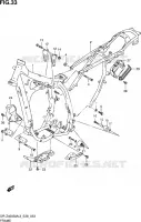 CADRE pour Suzuki DR-Z 400 2013