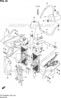 RADIATEUR pour Suzuki DR-Z 400 2013