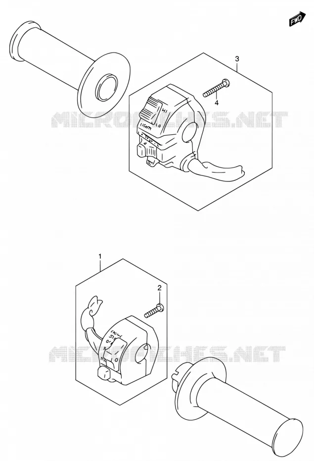 COMMODOS Suzuki MOTO 200 DR 2003  DR200SE K3 (E03,E28,E33)