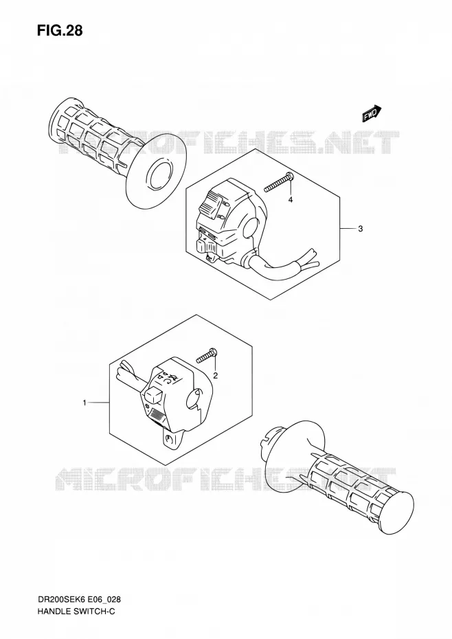 COMMODOS Suzuki MOTO 200 DR 2010  DR200SE L0 (E06,E24)