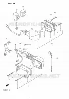 CLIGNOTANTS pour Suzuki DR 650 1991