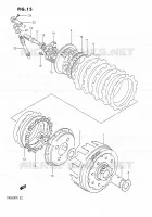 EMBRAYAGE pour Suzuki DR 650 1991