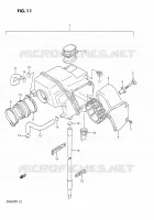 FILTRE A AIR pour Suzuki DR 650 1991