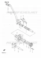 KICK pour Suzuki DR 650 1991