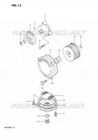 POMPE A HUILE pour Suzuki DR 650 1991