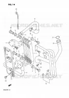 RADIATEUR D'HUILE pour Suzuki DR 650 1991