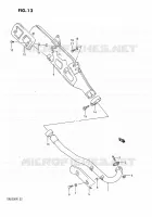 SILENCIEUX pour Suzuki DR 650 1991