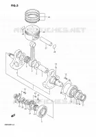 VILEBREQUIN pour Suzuki DR 650 1991