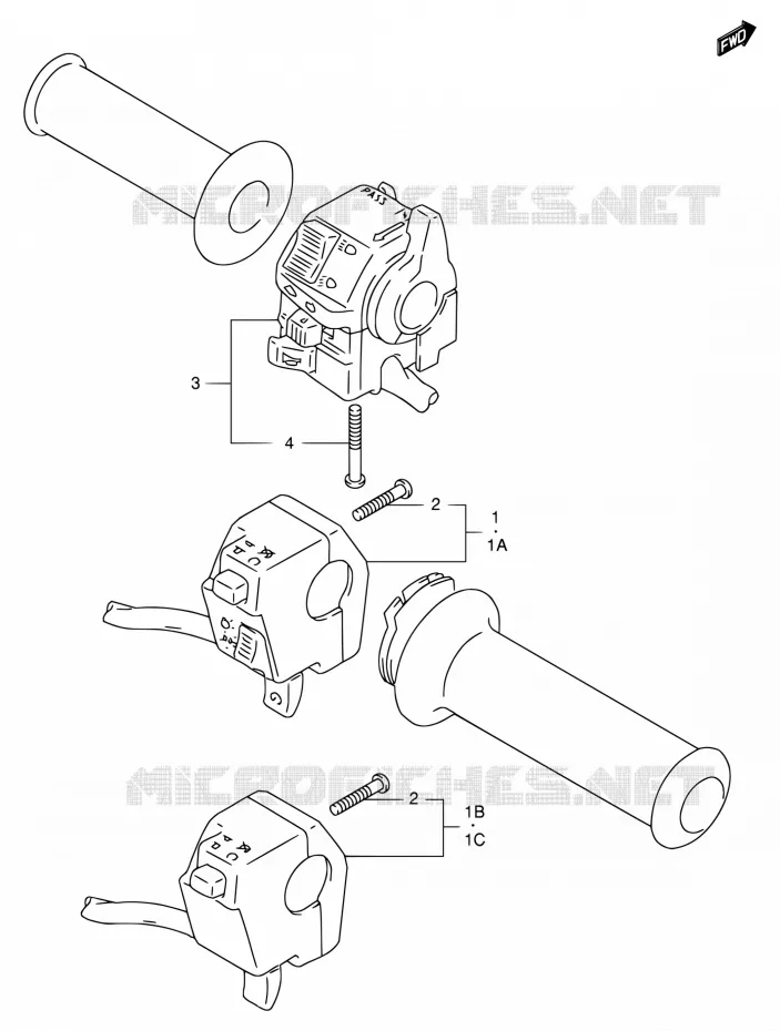 COMMODOS Suzuki MOTO 650 DR 1997  DR650SE V/DR650SEU V