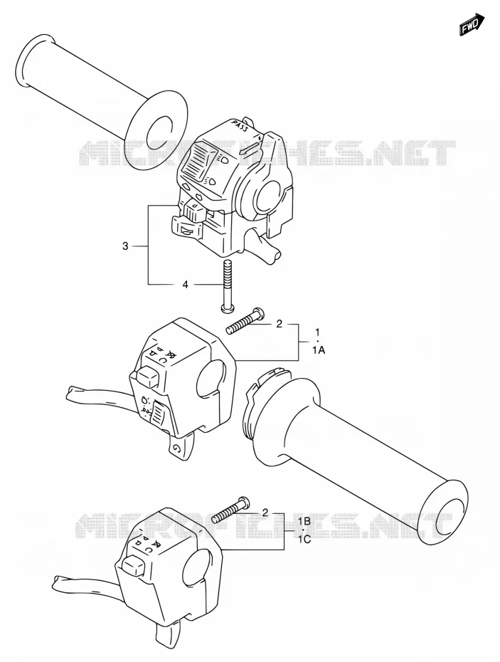 COMMODOS Suzuki MOTO 650 DR 1998  DR650SE W/DR650SEU W