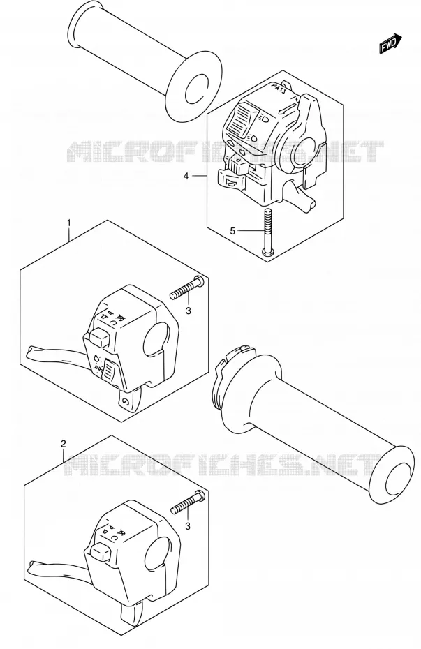 COMMODOS Suzuki MOTO 650 DR 2001  DR650SE K1 (E04,E17,E24,E34)