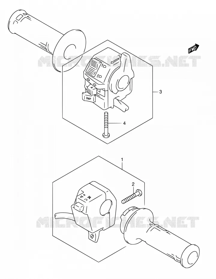 COMMODOS Suzuki MOTO 650 DR 2004  DR650SE K4 (E03,E28,E33)