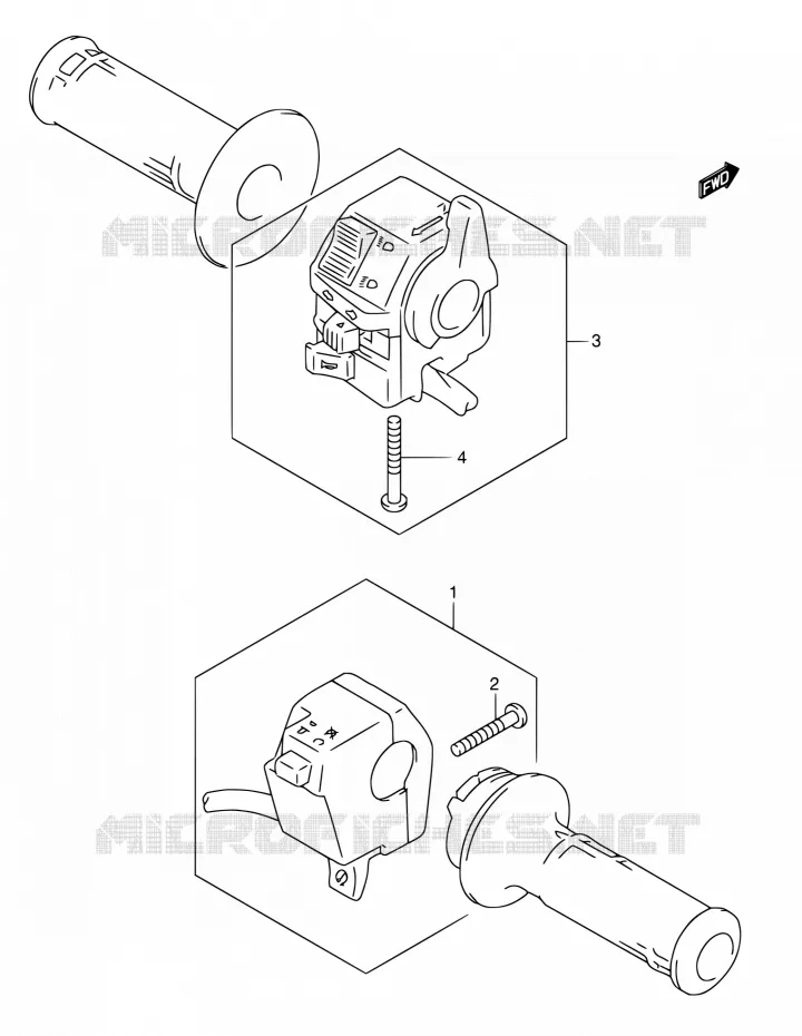 COMMODOS Suzuki MOTO 650 DR 2005  DR650SE K5 (E03,E28,E33)