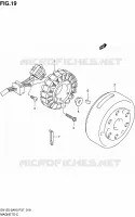 ALLUMAGE ROTOR   STATOR pour Suzuki EN 125 2005