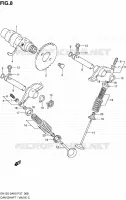 ARBRE A CAMES   VALVE pour Suzuki EN 125 2005