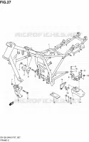 CADRE pour Suzuki EN 125 2005