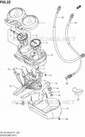 COMPTEUR pour Suzuki EN 125 2005