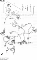 FAISCEAU ELECTRIQUE pour Suzuki EN 125 2005