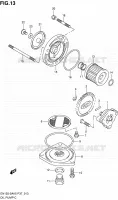POMPE A HUILE pour Suzuki EN 125 2005
