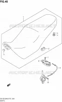 SELLE pour Suzuki EN 125 2005