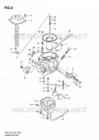 CARBURATEUR pour Suzuki GN 125 1997