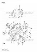 CARTER pour Suzuki GN 125 1997