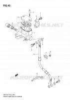 MAITRE CYLINDRE AVANT pour Suzuki GN 125 1997