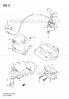 PARTIE ELECTRIQUE pour Suzuki GN 125 1997