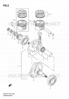 VILEBREQUIN pour Suzuki GN 125 1997