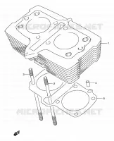 CYLINDRE pour Suzuki GS-E 500 1989