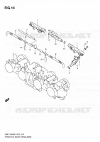 SYSTÈME D'INJECTION pour Suzuki BANDIT 1250 2008