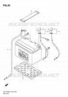 BATTERIE pour Suzuki BANDIT 1250 2007
