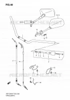 GUIDON (MODEL K7/K8/K9) pour Suzuki BANDIT 1250 2007