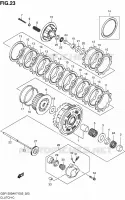 EMBRAYAGE pour Suzuki BANDIT 1250 2009