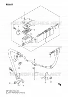 MAITRE CYLINDRE D'EMBRAYAGE (SEE NOTE) pour Suzuki BANDIT 1250 2009
