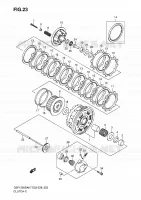 EMBRAYAGE pour Suzuki BANDIT 1250 2008