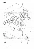 FILTRE A AIR pour Suzuki BANDIT 1250 2008