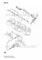 SYSTÈME D'INJECTION pour Suzuki BANDIT 1250 2008