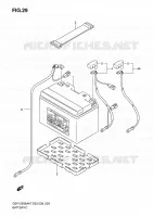 BATTERIE pour Suzuki BANDIT 1250 2009