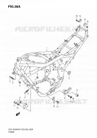 CADRE (MODEL K9) pour Suzuki BANDIT 1250 2009